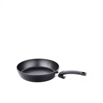 Fissler Adamant Comfort 28cm praepann, alumiinium, mittekleepuv, induktsiooniga ühilduv, must/hõbe
