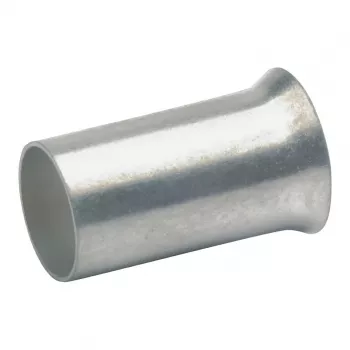 Klauke 71S6V kahesooneline hülss, isoleeritud, 2 x 0,5 mm², 6 mm krimplen, valge