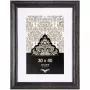 NIELSEN DESIGN Accent Vintage 30x40 Wood Picture Frame Black