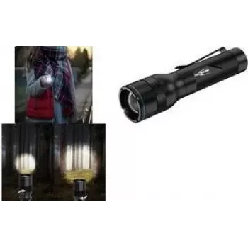 ANSMANN LED-taskeratas Adventure TA100BF, must, vööklambriga, valgusvoog: 110 luumenit, tööaeg: 4 tundi, 1 tk (1600-0760)