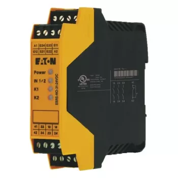 Eaton Ohutusrelee ESR5-NO-31-24VDC 24 V DC 3 NO + 1 NC Kruviühendused DIN Rööpale