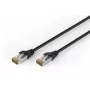 DIGITUS CAT 6A S-FTP Outdoor Patch Cable, Cu, PE, 10 m, Black