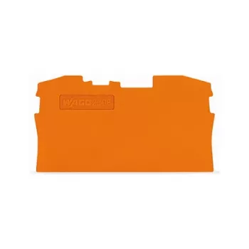 WAGO 2006-1292 otsa- ja vaheplaat, 1 mm, oranž