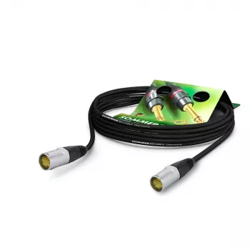 Sommer Cable SC-Mercator CAT.7 PUR võrgukaabel, 8 x 0,14 mm², RJ45 – RJ45, NEUTRIK, must, 10 m (P7NE-1000-SW)