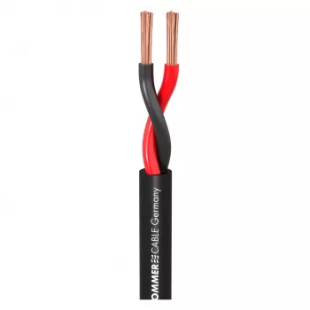 Sommer Cable 440-0051 Meridian Mobile SP240 2 x 4,0 mm² kõlarikaabel - must - müük meetri kaupa