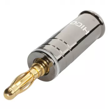 Sommer Cable HICON HI-BM04-WHT Banaanipistik Kruviühendusega, Valge Kodeering