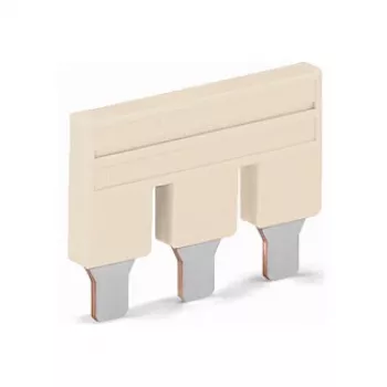 WAGO 2010-403 Läbiv klemmliist, 57 A, 1000 V, 3-juhiline, Push-in CAGE CLAMP, hall, DIN-rail 35