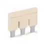 WAGO 2010-403 Läbiv klemmliist, 57 A, 1000 V, 3-juhiline, Push-in CAGE CLAMP, hall, DIN-rail 35