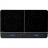 MEDION LIFE Double Induction Cooktop MD 15324 (Must, 3500 W, 2x Ø 20 cm)