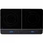 MEDION LIFE Double Induction Cooktop MD 15324 (Must, 3500 W, 2x Ø 20 cm)