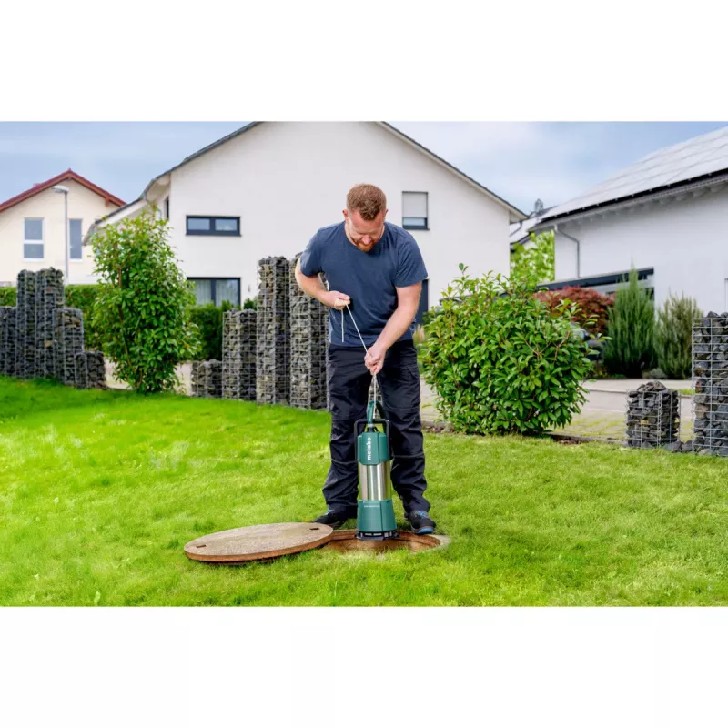 METABO TDPA 6200/4 Inox sukelpumbaga survepump (roheline/must, 1100 W)