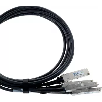 BlueLAN QDD-4ZQ100-CU2M-BL 400G QSFP-DD to 4x100G QSFP56 Breakout DAC Cable 2m