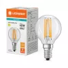 Osram LED Classic P 40 Filament 3.4W 827 Clear E14 LED Lamp, Mini Globe