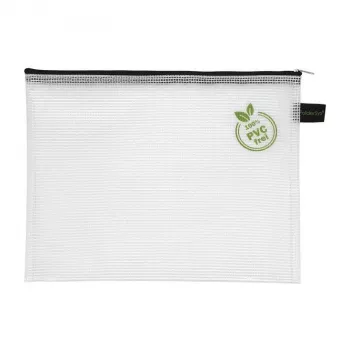 FolderSys B5 Document Zipper Bag Transparent