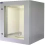 RESISTER 19-tolline võrgukapp Pro - IP66 välitingimustesse ja tööstusesse - vaateuks - 16U - 600x600 mm - helehall (RAL 7035) (90RR19WV166GG)