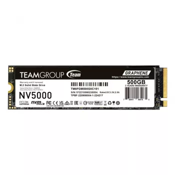 Team Group NV5000 500 GB M.2 PCIe Gen4 x4 NVMe SSD - 4500 MB/s lugemiskiirus