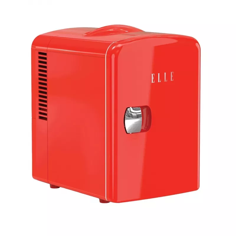 ELLE Home ESDAF101RDEU Minikülmik 4L Punane