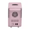 ELLE Home ESDAFX08PUEU minikülmik LED-meigipeegliga 8L lilla
