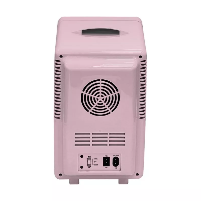 ELLE Home ESDAFX08PUEU minikülmik LED-meigipeegliga 8L lilla