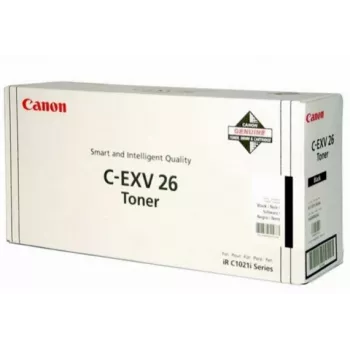 Canon C-EXV 26 Black Toner Cartridge - 1660B011 - OEM - for imageRUNNER C1021 Series