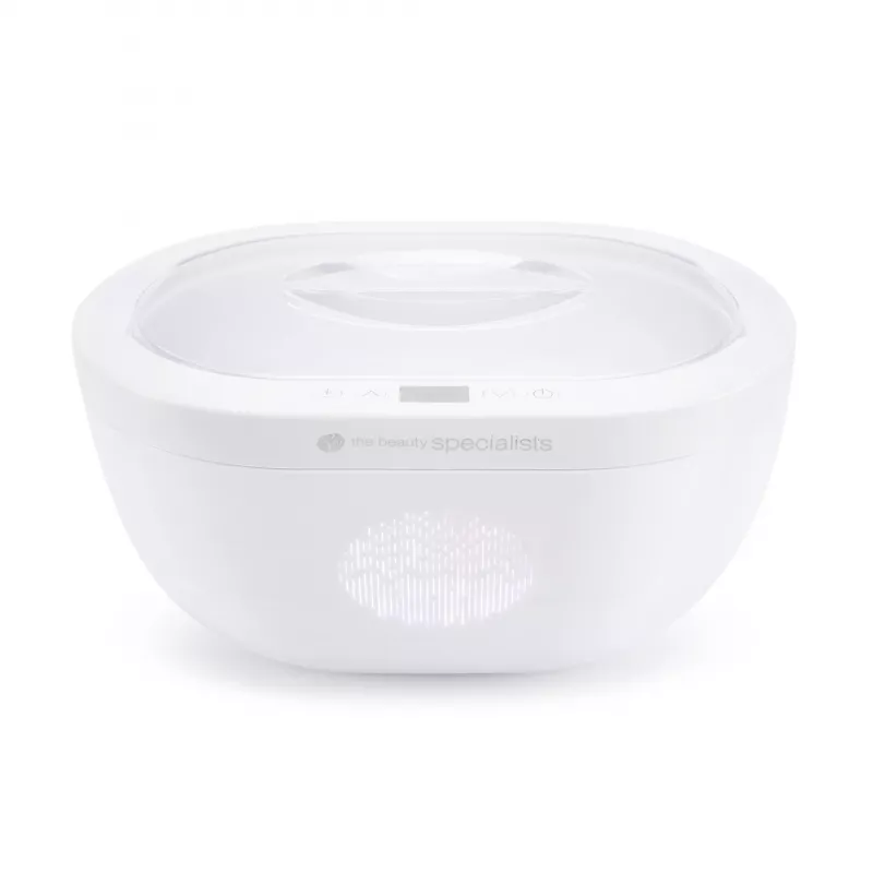RIO PWAX-EU/1,1 Paraffinvanniküte - 200W, 2.3kg mahutavus, valge lillade aktsentidega