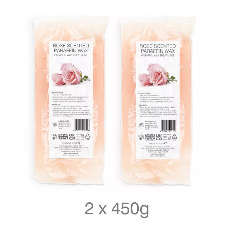 RIO PWAX-EU/1,1 Paraffinvanniküte - 200W, 2.3kg mahutavus, valge lillade aktsentidega