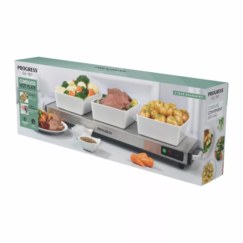 Progress EK2610PVDE Juhtmeta Kuuma Vee Automaat 2.5L 2200W Hõbe/Must