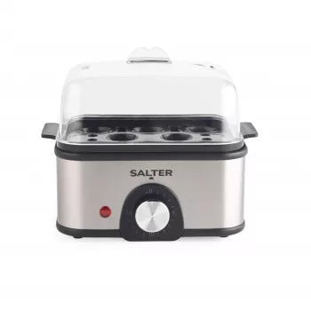 Salter EK6213VDE Multil Egg Cooker - 7 muna mahutavus, 350W, must/hõbe