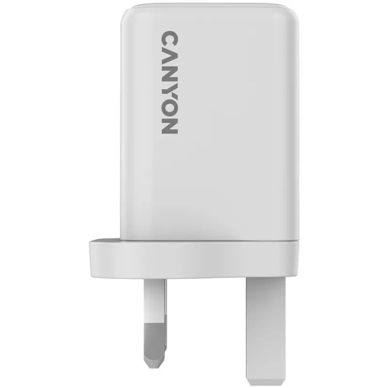 CANYON CU45AC GaN 45W 1xPD 1xQC UK White Wall Charger