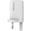 CANYON CU45AC GaN 45W 2xPD UK Valge seinadapter