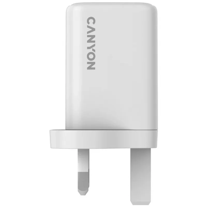 CANYON CU45AC GaN 45W 2xPD UK Valge seinadapter