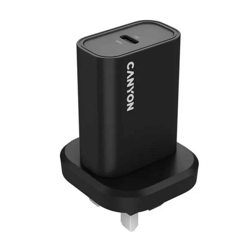 CANYON OnCharge 30CL Max Power 30W 1xPD UK Must seinadapter