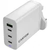 CANYON OnCharge 140 GaN laadija 150W Max 3 USB-C + 1 USB-A Valge UK pistik