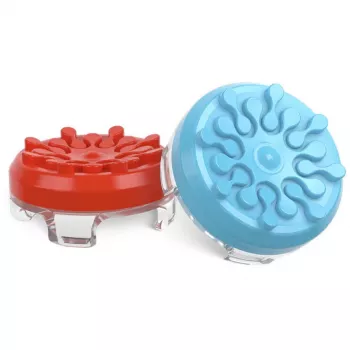 SteelSeries KontrolFreek Performance Thumbsticks Splash (Red/Sinine, 2 tükki, Nintendo Switch Joy-Conidele ja Nintendo Switch Lite'ile)
