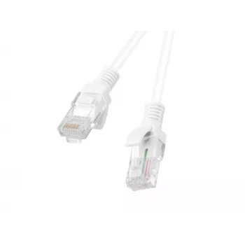 LANBERG Cat.5e UTP Patch Cable 2m White Fluke Passed