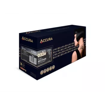 ACCURA Ühilduv toonerikassett Brother TN-326BK Must