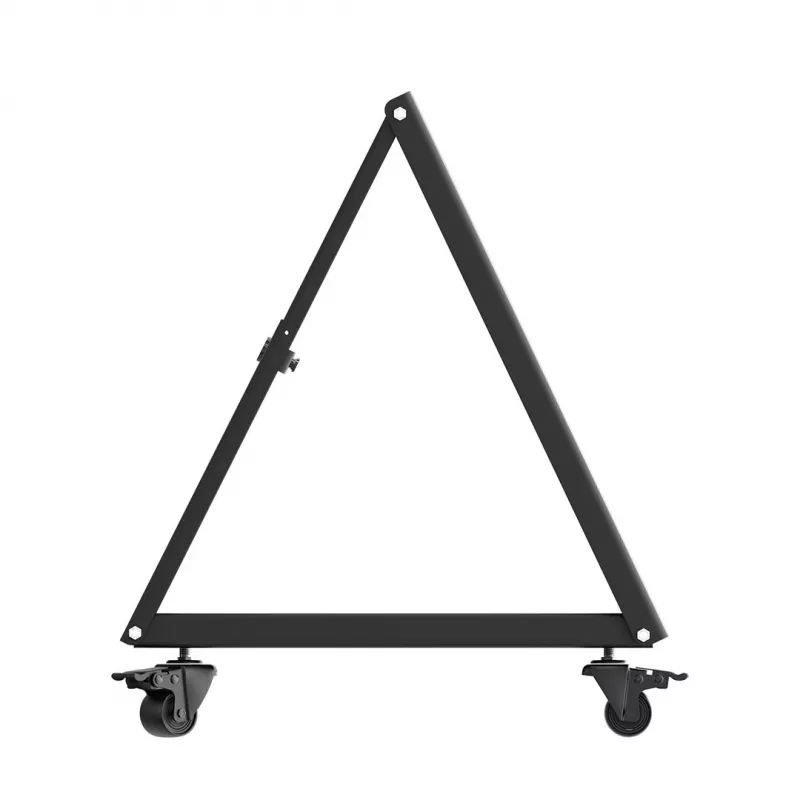 Maclean MC-183 mobiilne TV põrandaalus/käru, 37-80 inch, VESA 800x400, 75kg, lukustatavad rattad, must