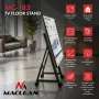 Maclean MC-183 mobiilne TV põrandaalus/käru, 37-80 inch, VESA 800x400, 75kg, lukustatavad rattad, must