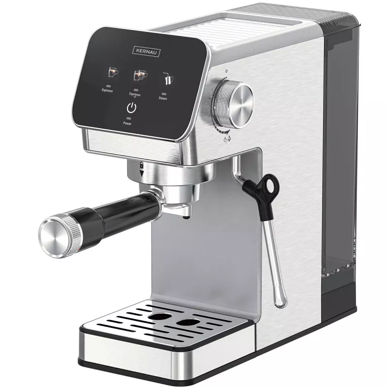 Kernau KCM 131 espressomasin, 15 bar, 900 W, 0,9 l veepaak, jahvatatud kohv ja ESE