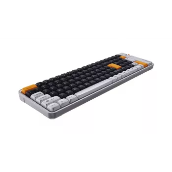 KRUX Zyro 96% mehaaniline klaviatuur Gateron Yellow PRO RGB Tri-Mode Must