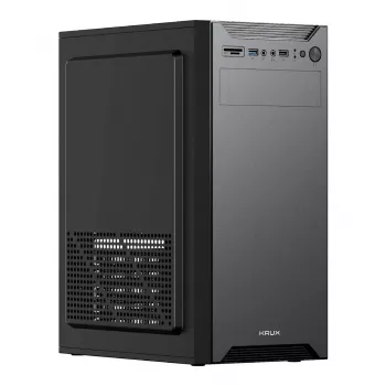 KRUX KIRO ATX Midi Tower korpus, ilma aknata, ilma toiteplokita, must