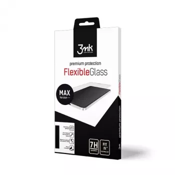 3MK FlexibleGlass Max Ekraanikaitse Apple iPhone 7/8 jaoks - Must
