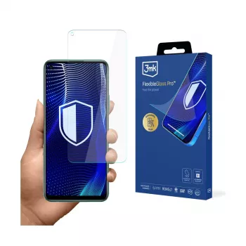 3MK PROTECTION FlexibleGlass Pro Ekraanikaitse Huawei P40 Lite 5G jaoks - Hübriidklaas, 7H kõvadus, 0,3mm, läbipaistev