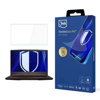 3MK PROTECTION MSI Bravo 15 15.6-tolline hübriidklaasist ekraanikaitse (FlexibleGlass Pro)