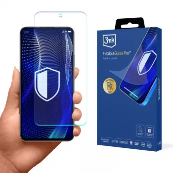 3MK PROTECTION FlexibleGlass Pro ekraanikaitse klaas Honor Play 9T 5G jaoks - läbipaistev