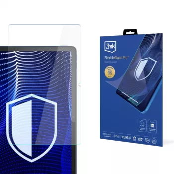 3MK PROTECTION FlexibleGlass Pro ekraanikaitse Lenovo Tab M10A 5G jaoks - Hübriidklaas, 7H kõvadus, 0,3mm, läbipaistev