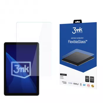 3MK PROTECTION FlexibleGlass Ekraanikaitse Blackview Tab 30 (10,1 tolli) - Kristallselge, 7H kõvadus, 0,3mm õhuke