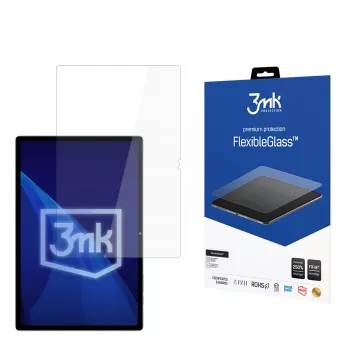 3MK PROTECTION FlexibleGlass Ekraanikaitse Oukitel OKT3 (10,5 inch) jaoks - Hübriidklaas, 7H kõvadus, kriimustuskindel, oleofoobne kate