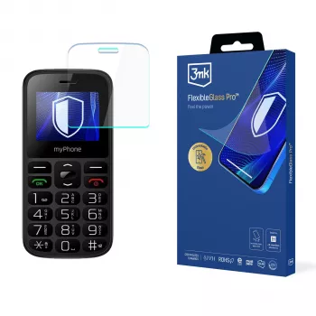 MyPhone Halo A - 3mk FlexibleGlass Pro hübriidklaasist ekraanikaitse (läbipaistev)