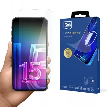 3MK FlexibleGlass Pro ekraanikaitse Apple iPhone 15 Pro Max jaoks